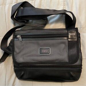 Tumi Reflective Messenger Crossbody Bag